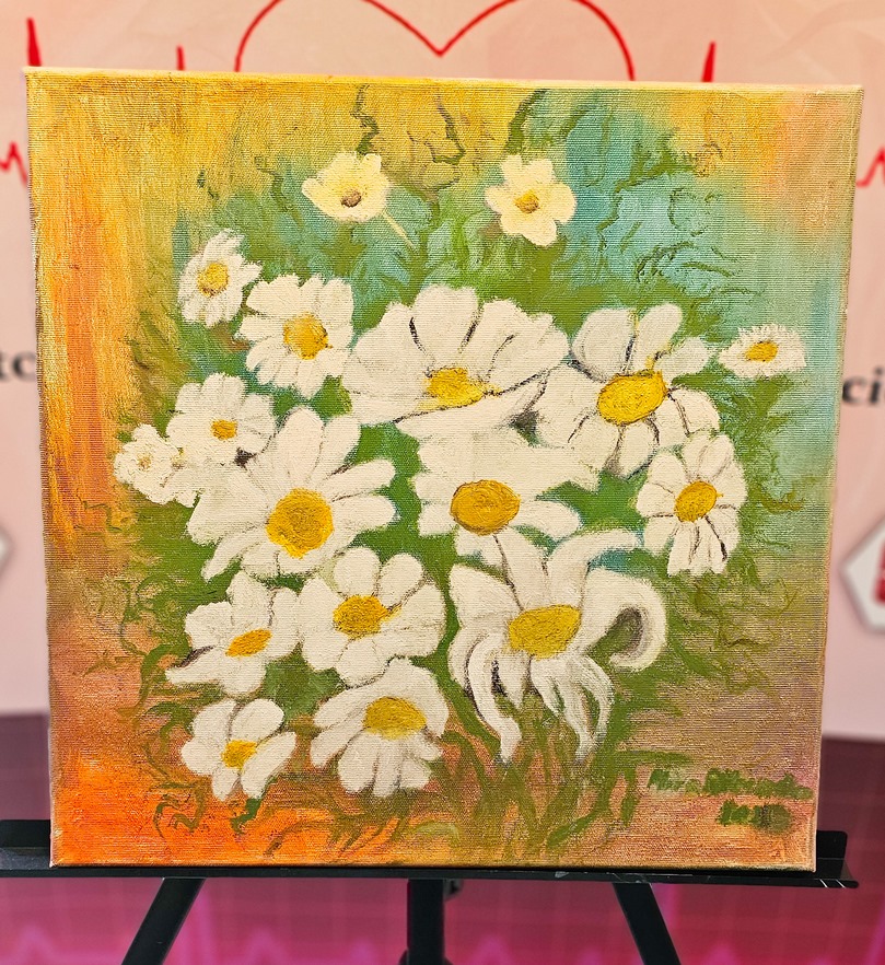 Obraz Miry Albińskiej nr 3 – licytacja charytatywna Serce pod Choinkę