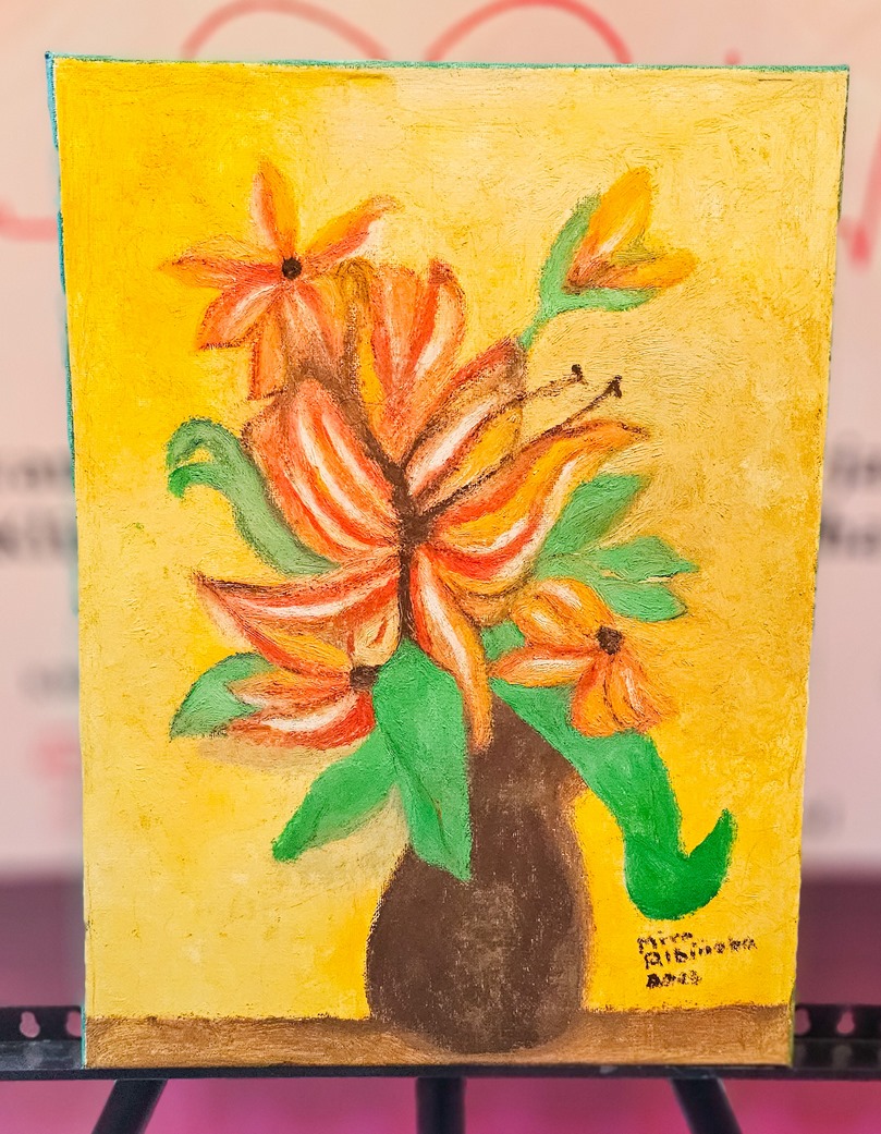 Obraz Miry Albińskiej nr 31 – licytacja charytatywna Serce pod Choinkę