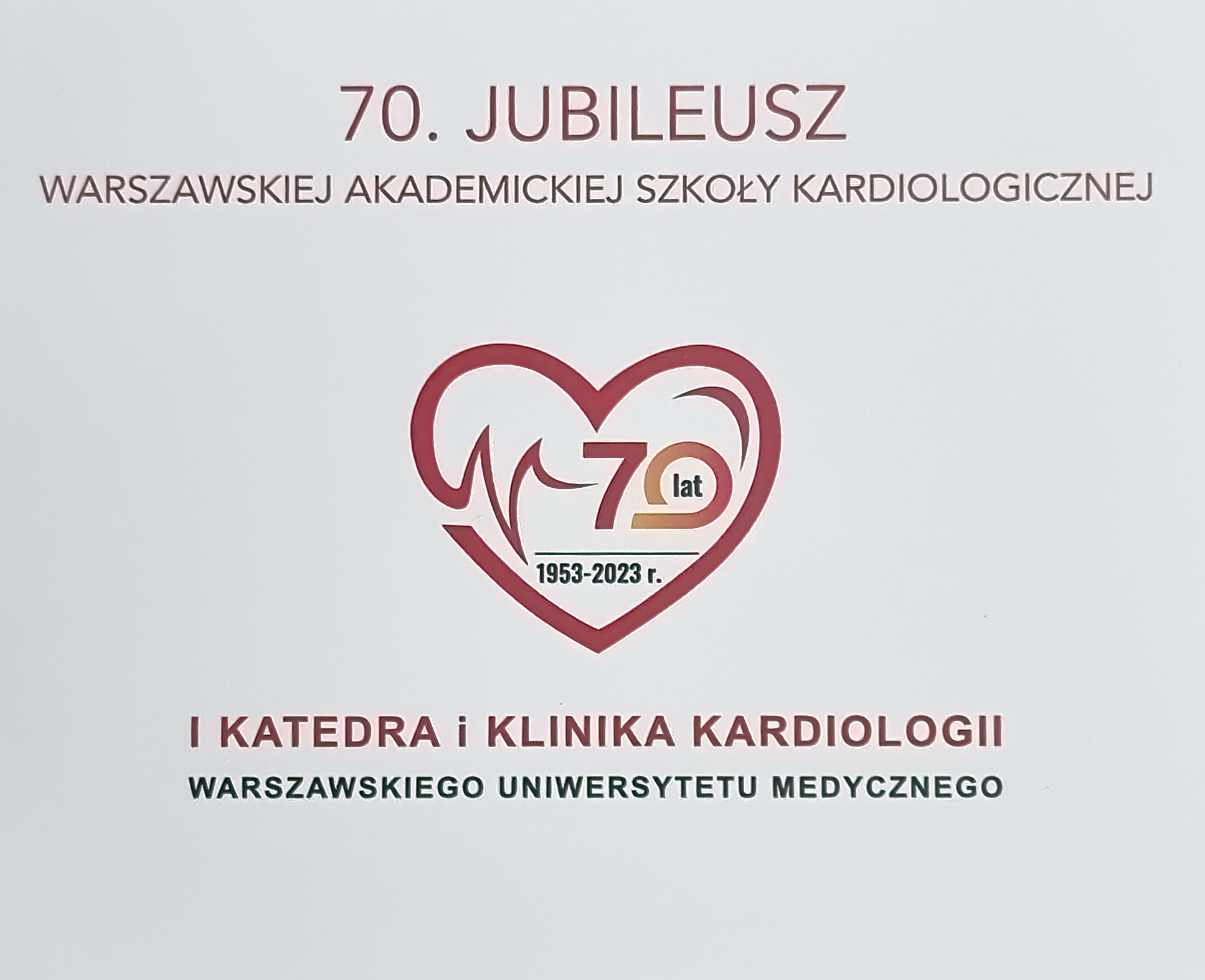 Klinika Kardiologii UCK WUM ma już 70 lat 